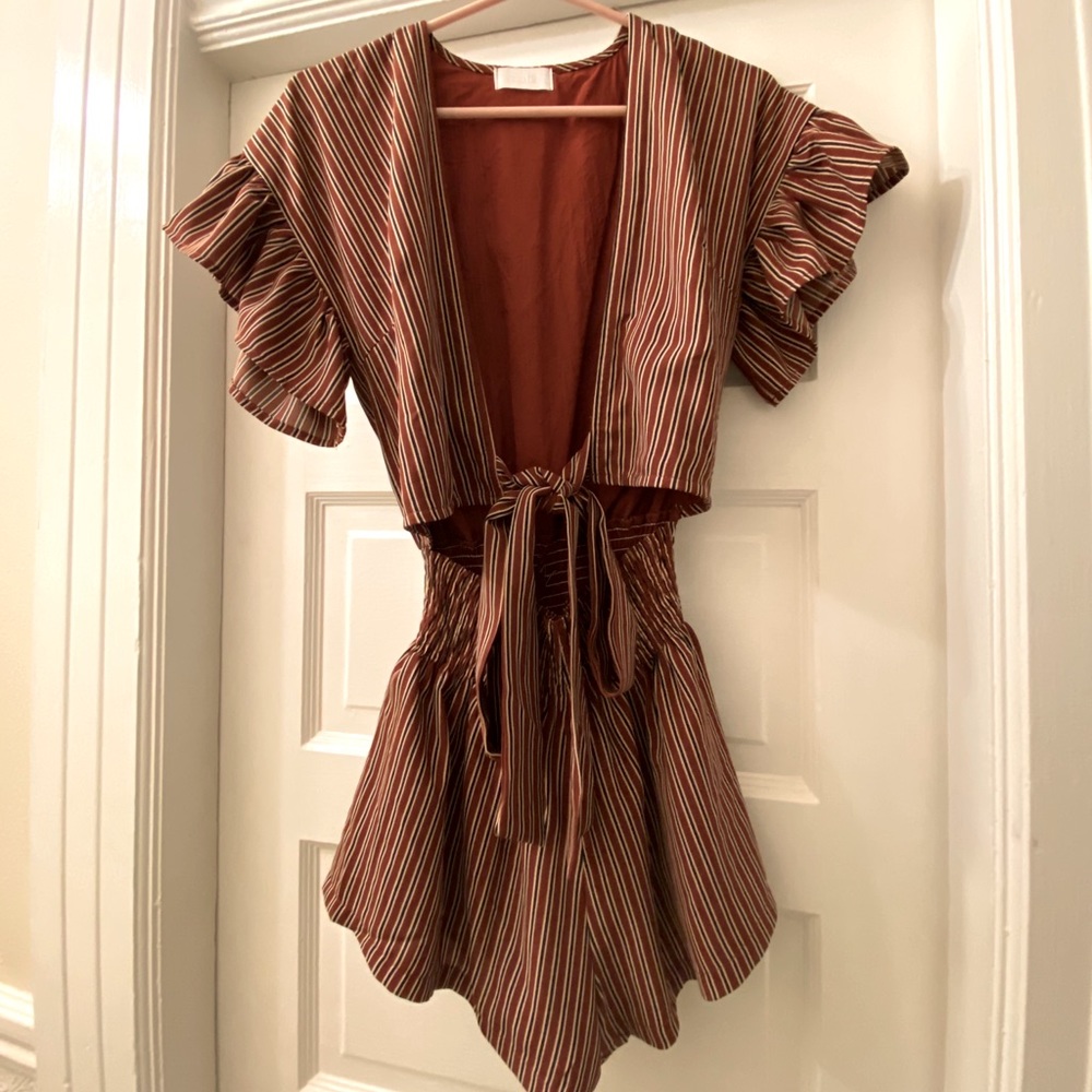Stripe Romper from Isalis